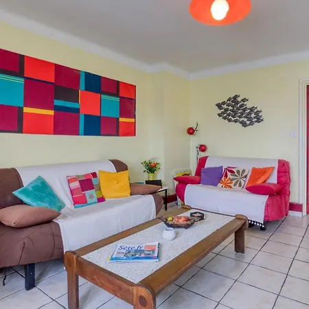 F4 Traversant, 75m2 Avec Garages Apartament Sète